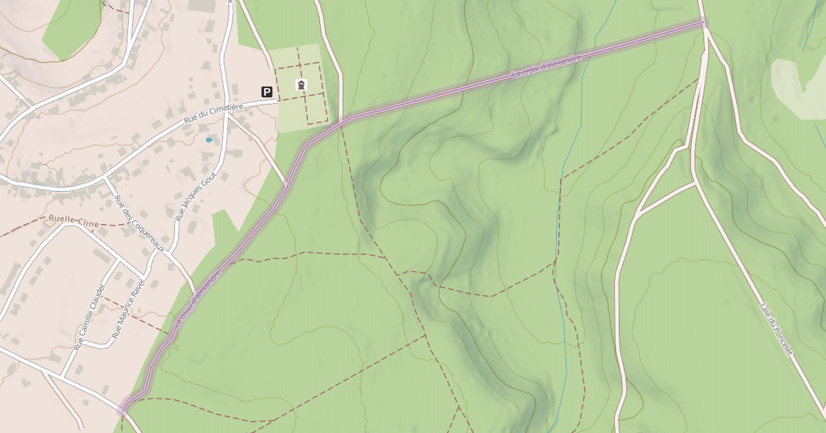 Map preview of La croix d'alexandre