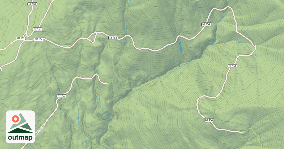 Map of FISHHOOK CAMP
