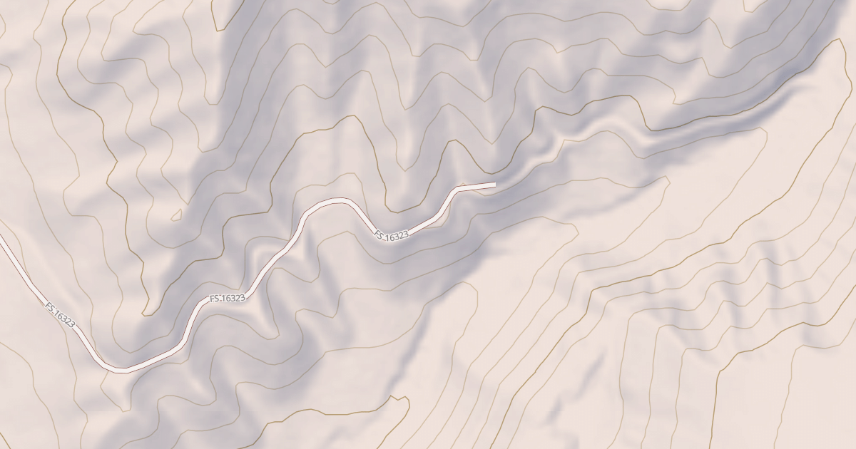 Map preview of CAMP SAW SPUR