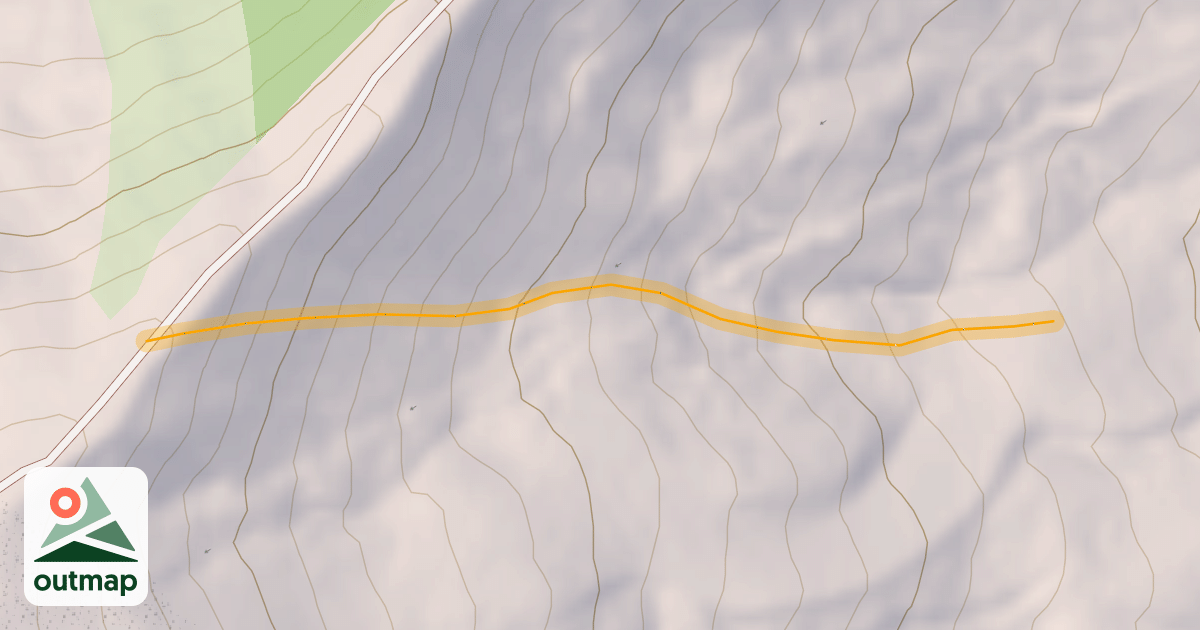 Map of Peguieou Hors Piste