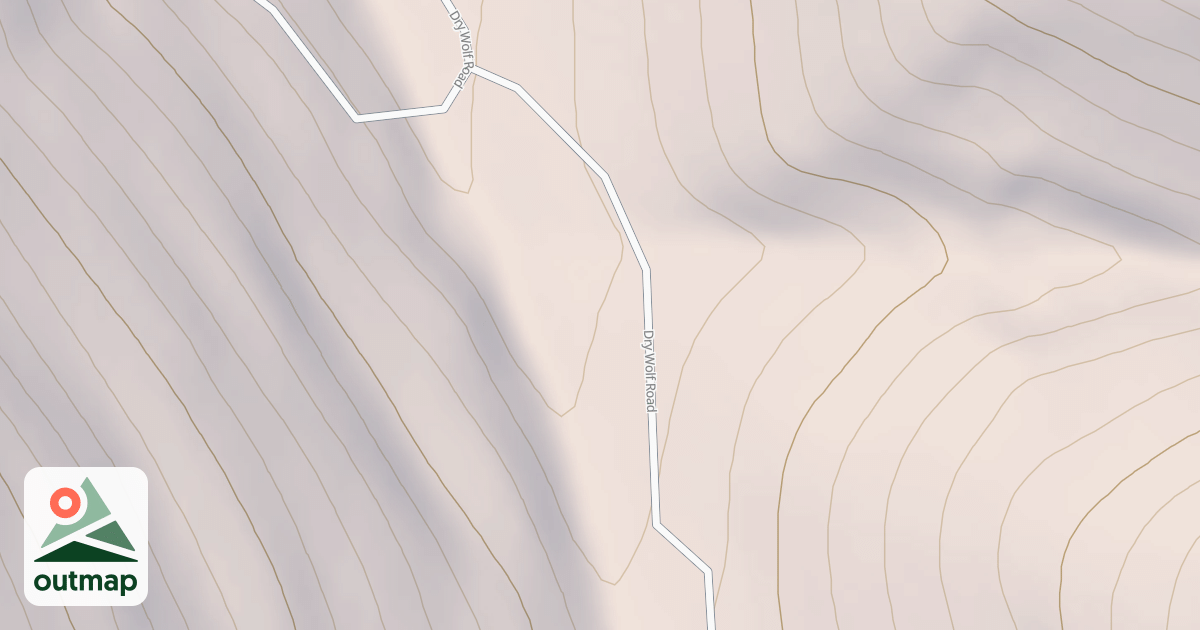 Map of LYON GULCH