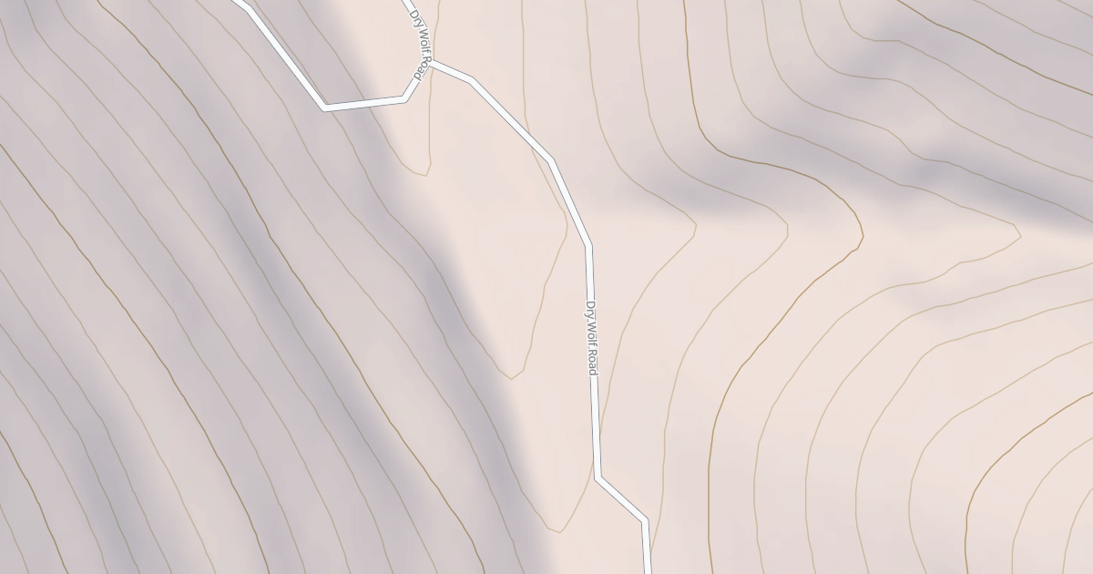 Map preview of LYON GULCH