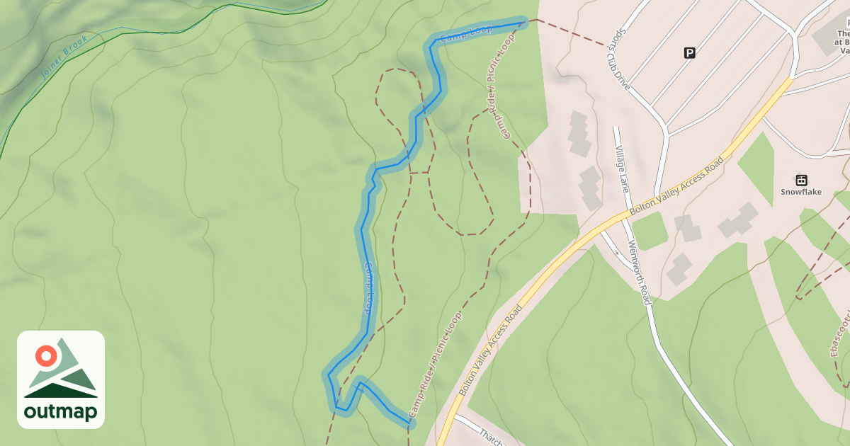 Map of Camp Loop