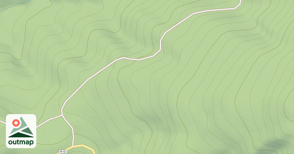 Map of USFS Motor Vehicle Use Map Roads {2C6567FC-96A7-43CC-9C18-0CA8CA2CFB71}