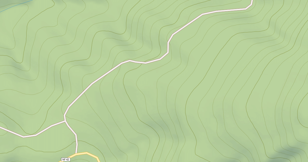 Map preview of USFS Motor Vehicle Use Map Roads {2C6567FC-96A7-43CC-9C18-0CA8CA2CFB71}