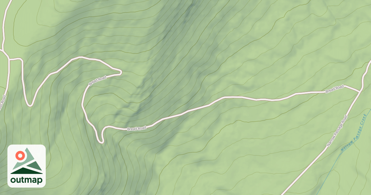 Map of BREAD ROAD