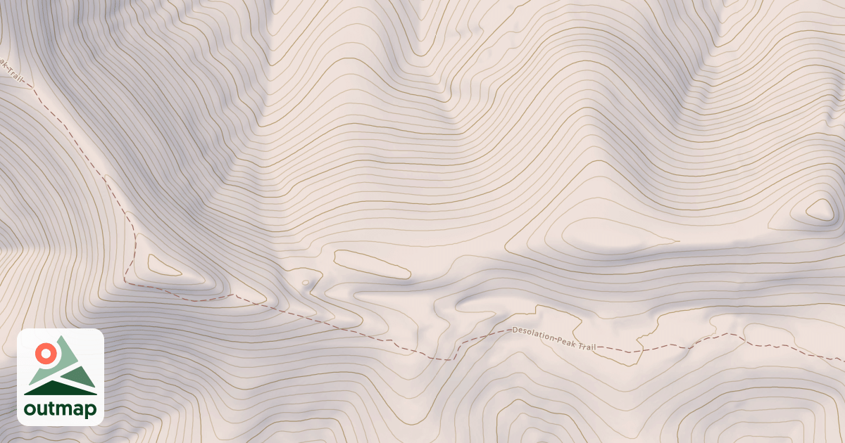 Map of Old Baldy