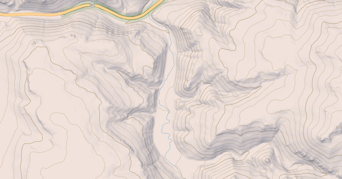 Map preview of CLAYTON DRAW