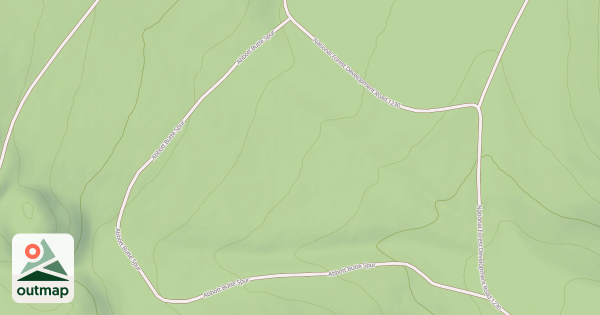 Map of ABBOT BUTTE SPR.