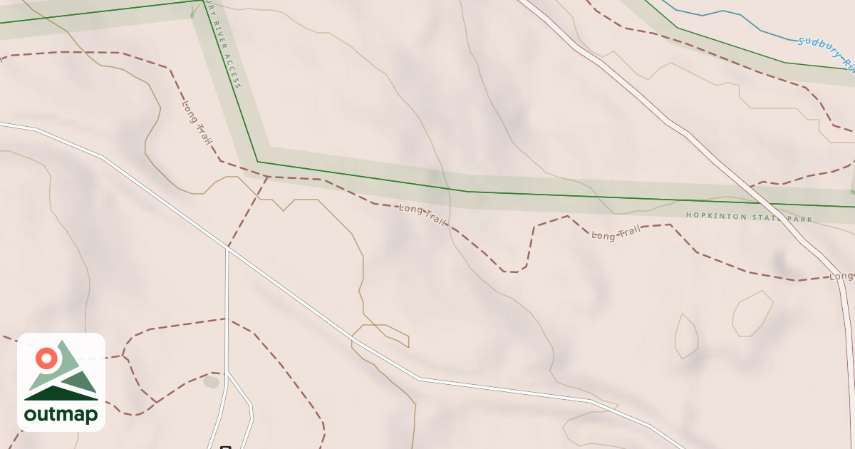 Map of Long Trail