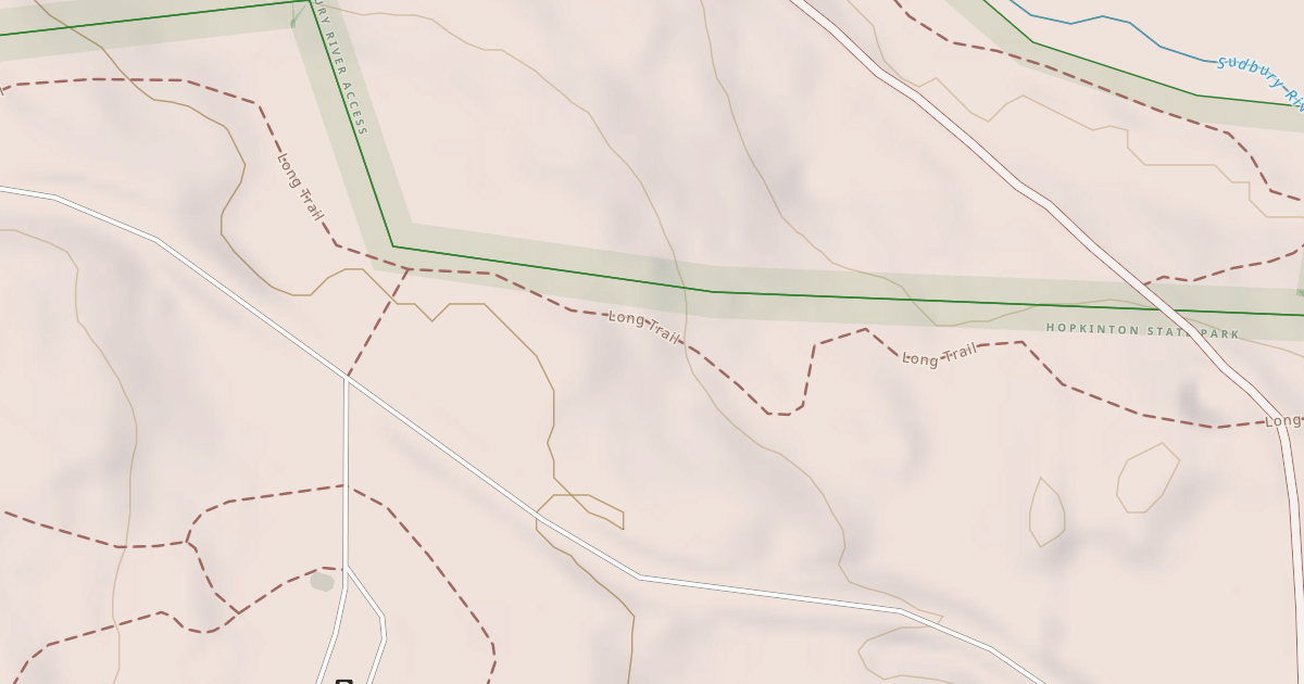 Map preview of Long Trail