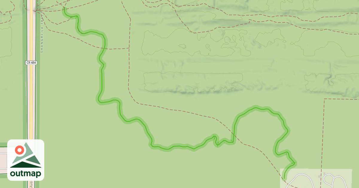 Map of Paradise Trail