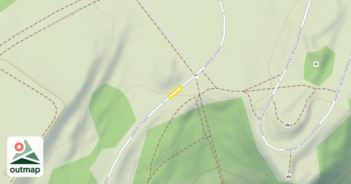 Map of Avenue Ontario