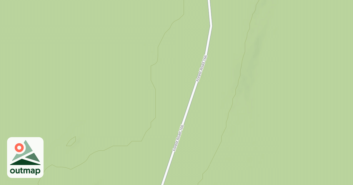 Map of FR 166L