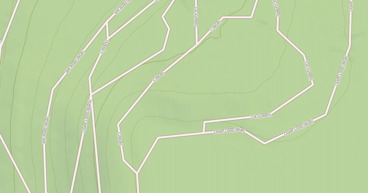 Map preview of Rock Run ATV Trails