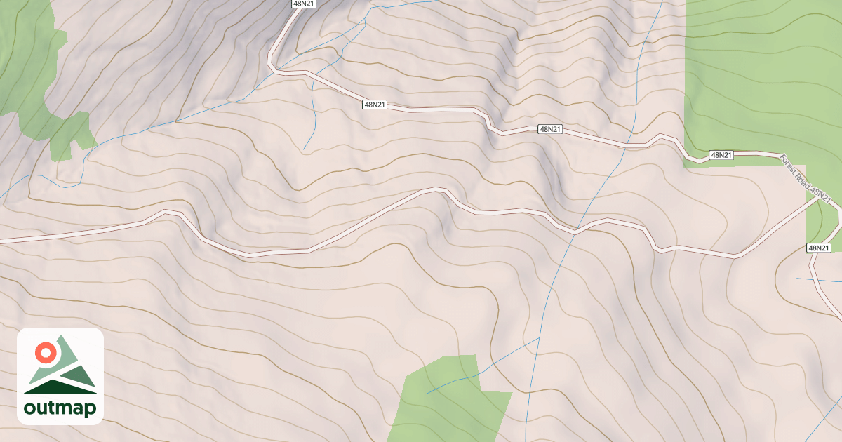 Map of LOWER COTTAGE GLADE