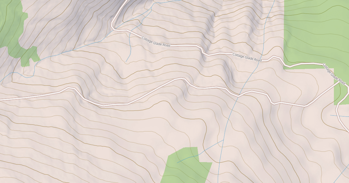 Map preview of LOWER COTTAGE GLADE
