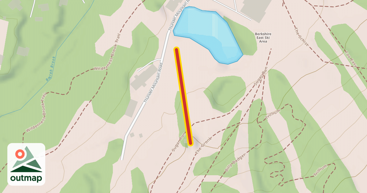 Map of Top Notch Double