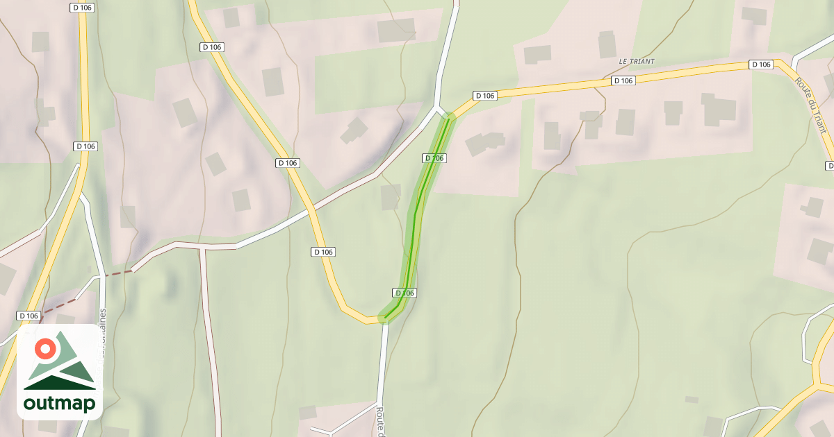 Map of Route de Chartoire