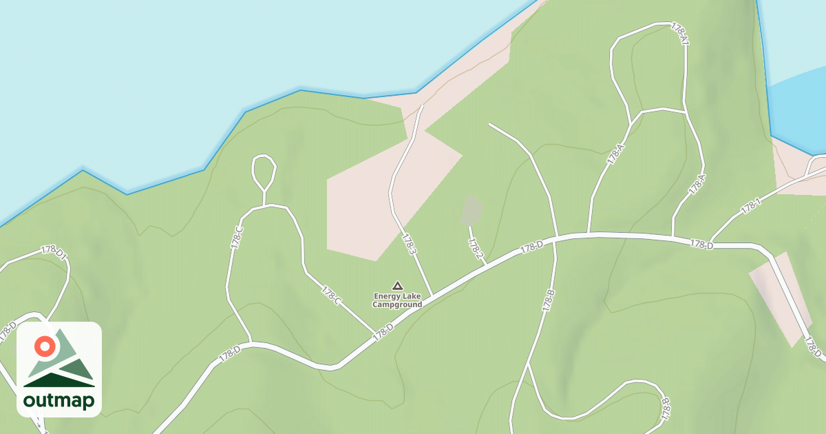 Map of E.L. BEACH ACCESS