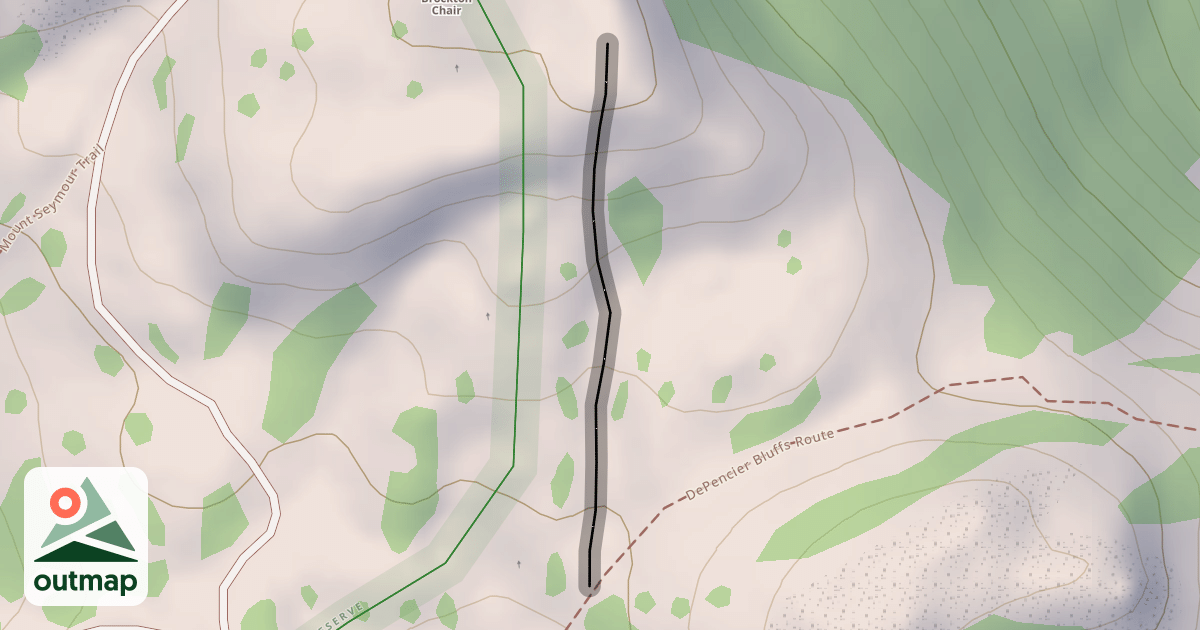 Map of Sterns Stairway