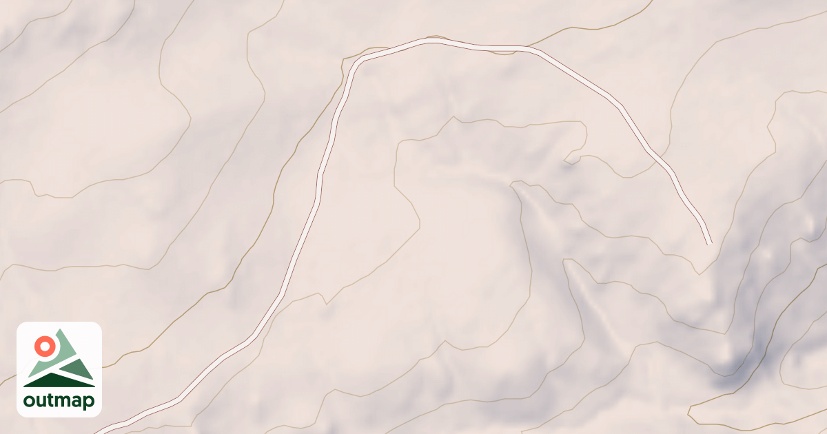 Map of DOUGLAS FIR SPUR 2B