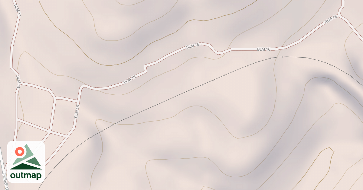 Map of Pipestone Exit Trail