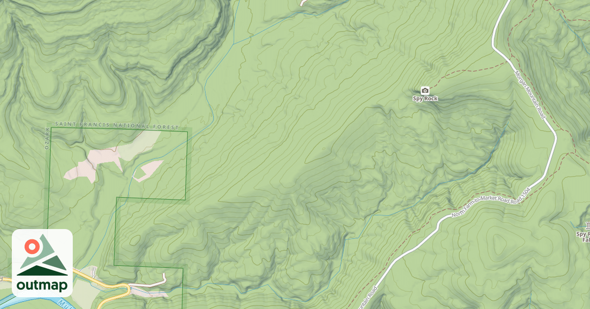 Map of USFS Motor Vehicle Use Map Roads {D8EBF20E-7120-4BDF-8154-511455B61668}