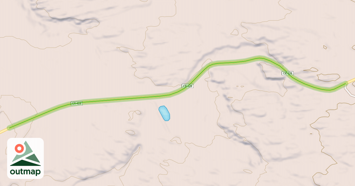 Map of County Road 429