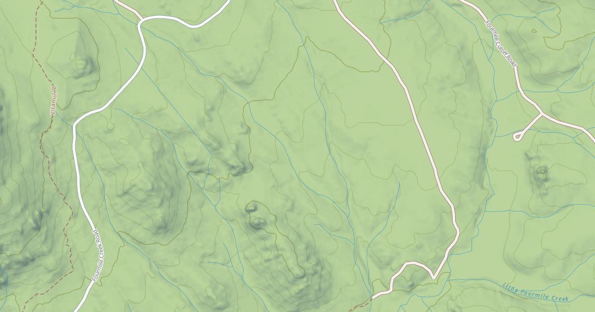 Map preview of FOURMILE RANCH