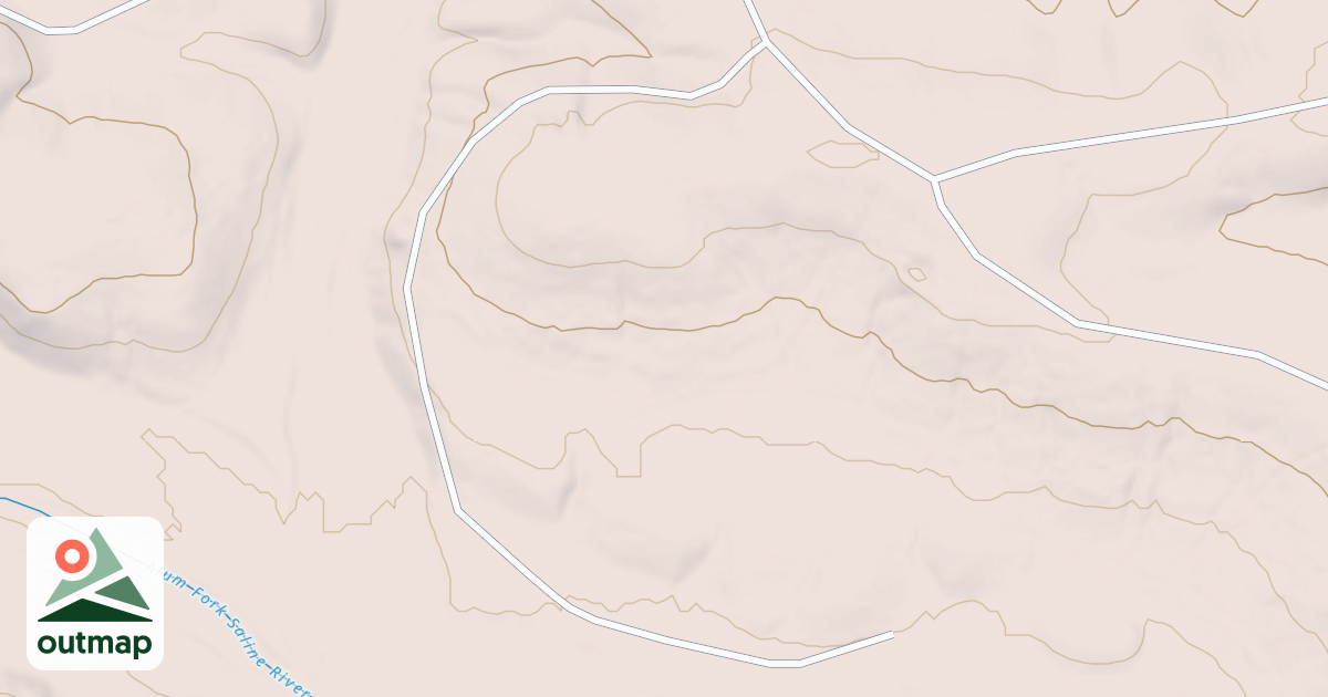 Map of USFS National Forest System Roads {7946D931-9BCE-481C-8EFA-48450C8E2976}