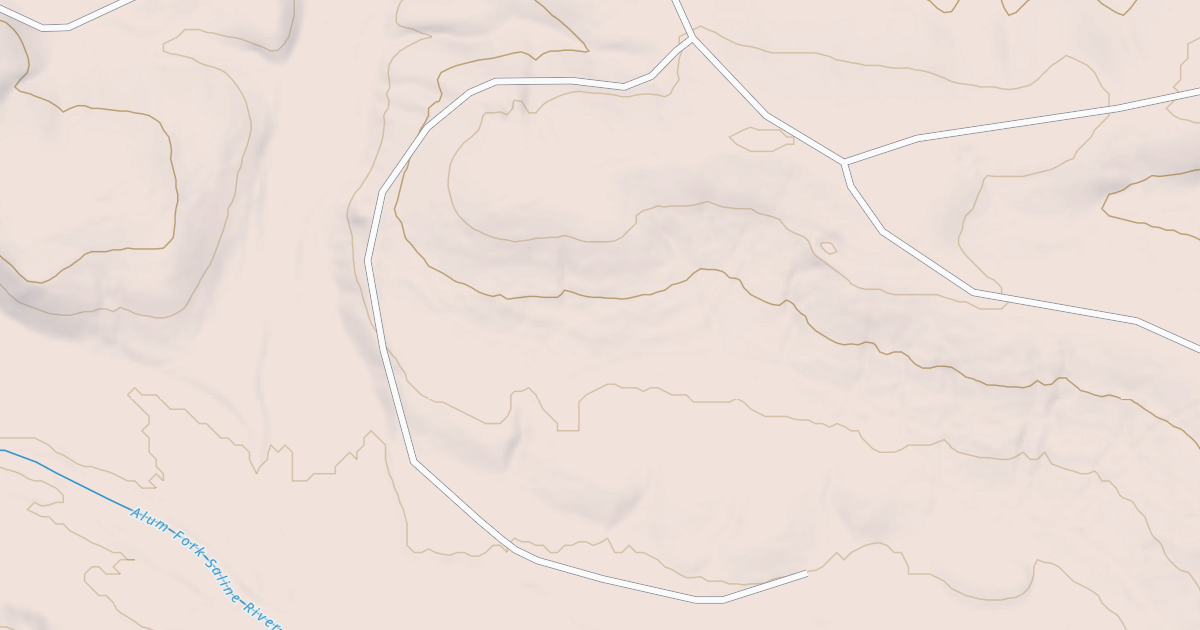 Map preview of USFS National Forest System Roads {7946D931-9BCE-481C-8EFA-48450C8E2976}