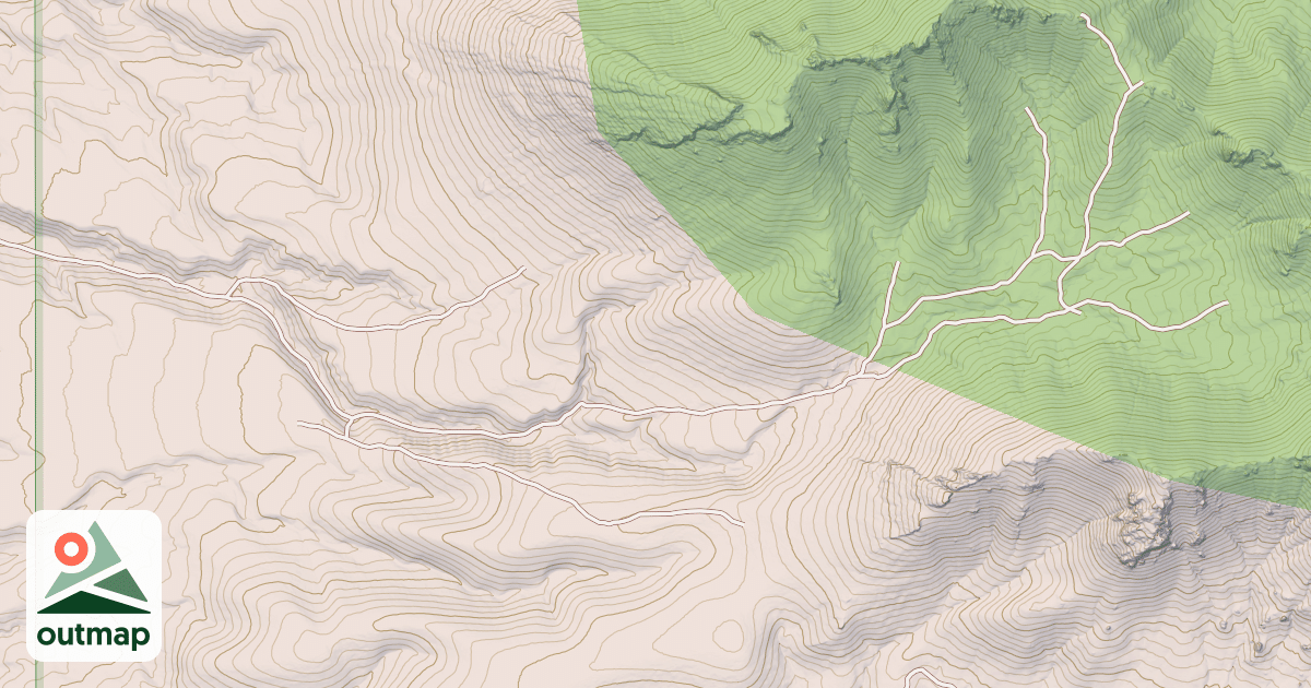 Map of CARVILLE CREEK