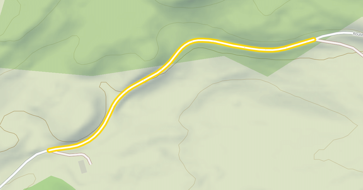 Map preview of Route Forestière des Forêts Monts