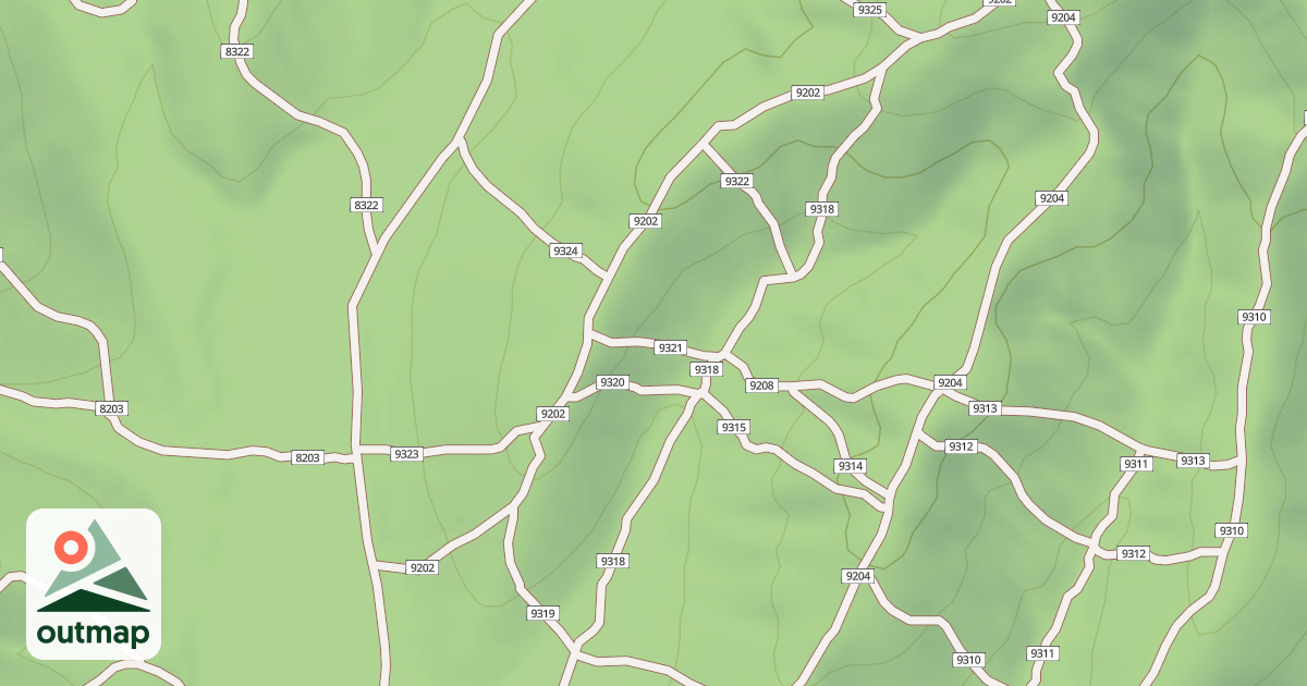 Map of USFS Motor Vehicle Use Map Trails 19737