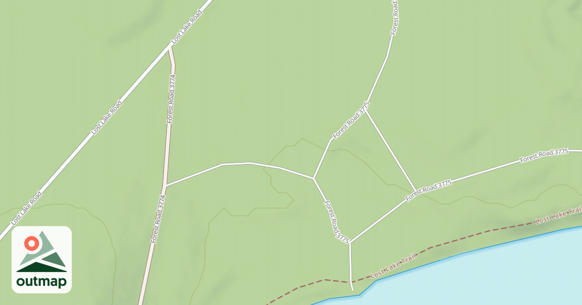 Map of FR 3775A