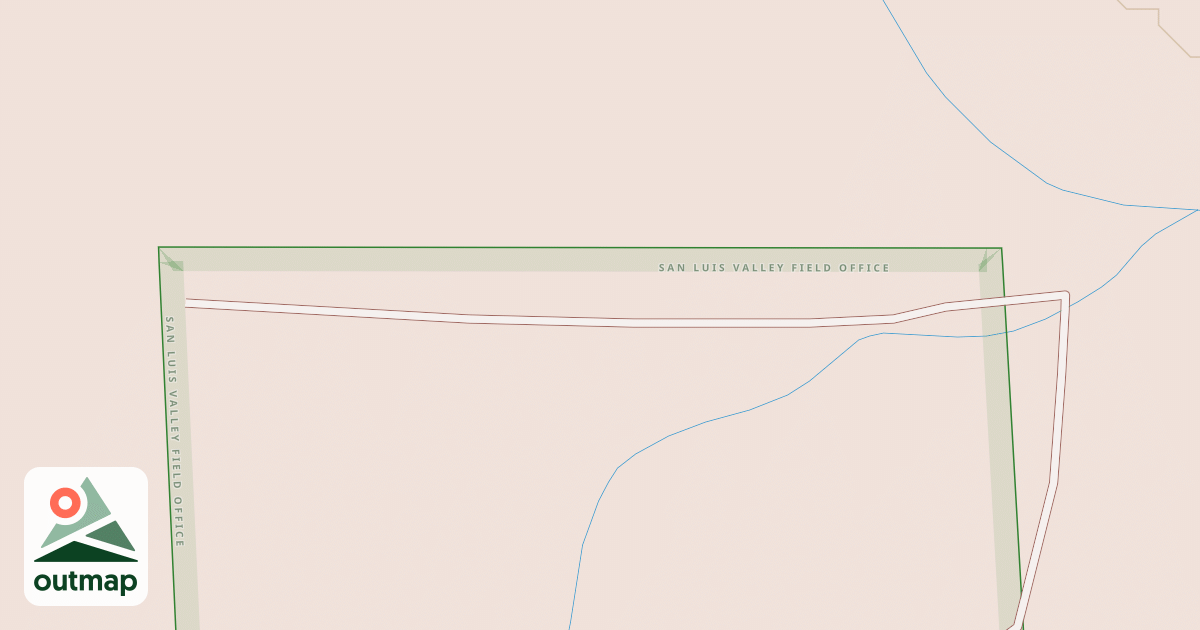 Map of BLM National GTLF Public Motorized Roads 54ed927c-018f-44f5-bbb9-d0688f37b717