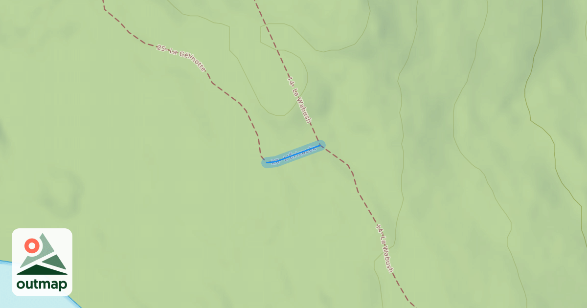 Map of 28- L'Éricacée