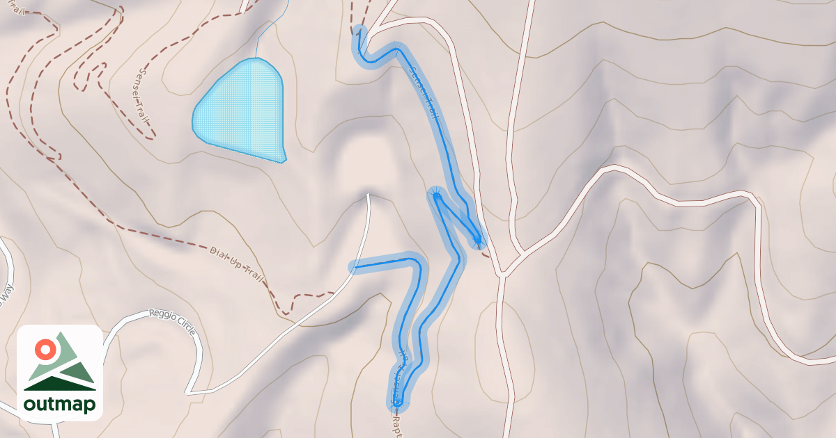 Map of Sensei Trail