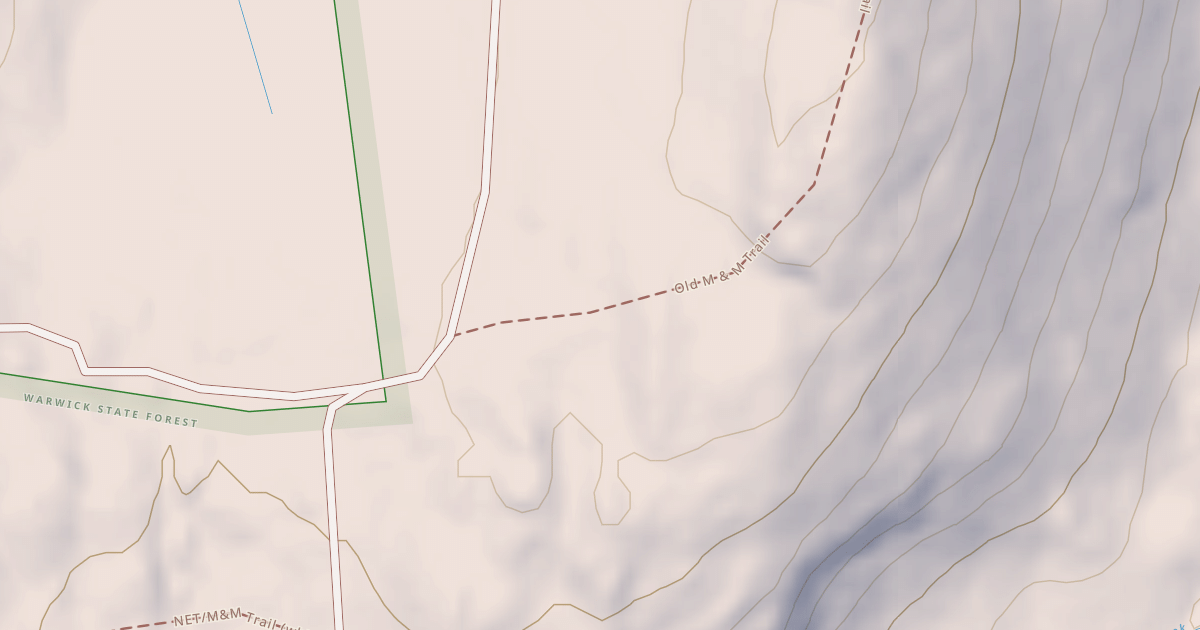 Map preview of Old M&M Trail