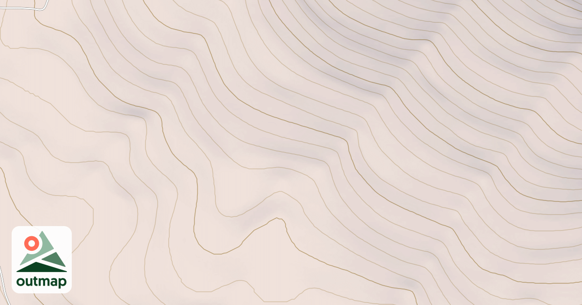 Map of BURNEY MTN SPUR