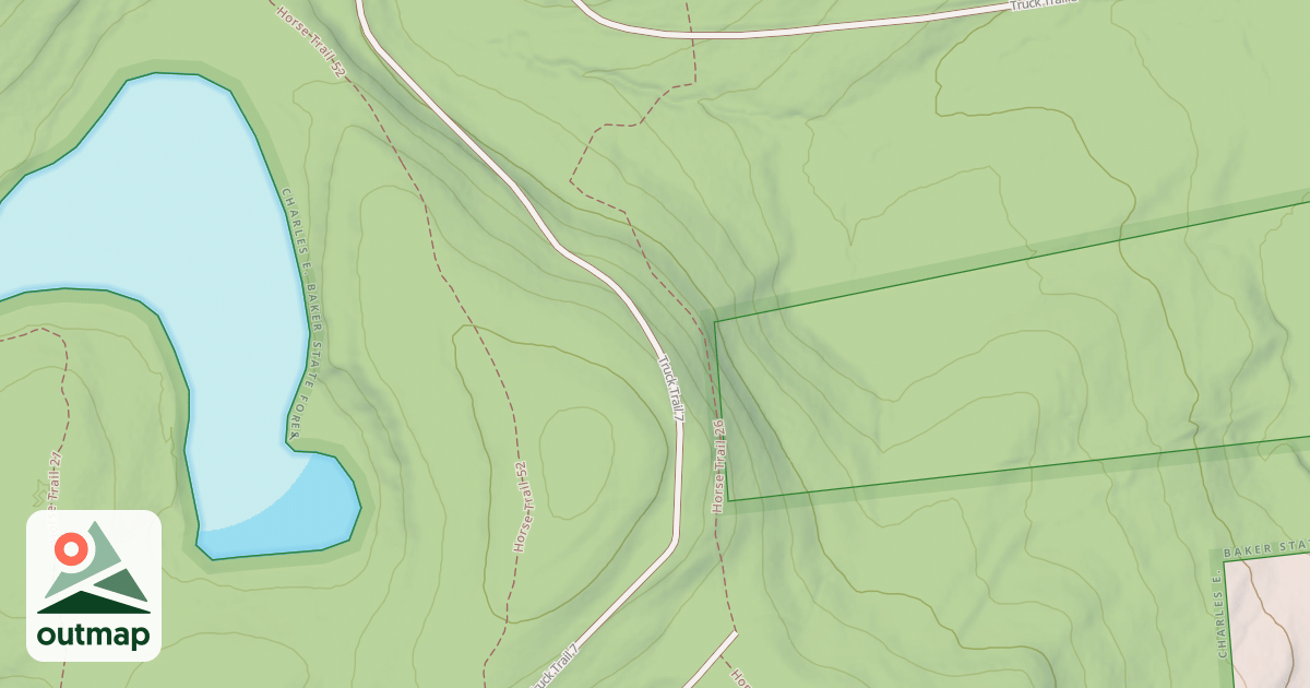 Map of Horse Trail 26