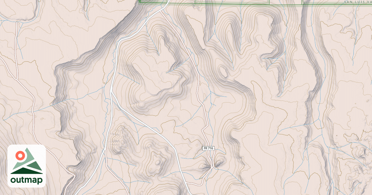 Map of BIG SPRING CR