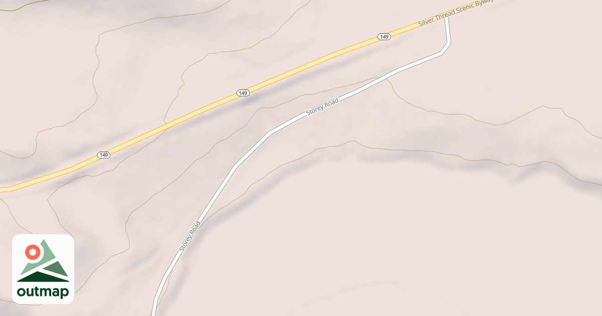 Map of ACCESS RD - STOREY