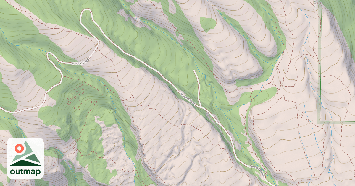Map of C. A. ATWOOD