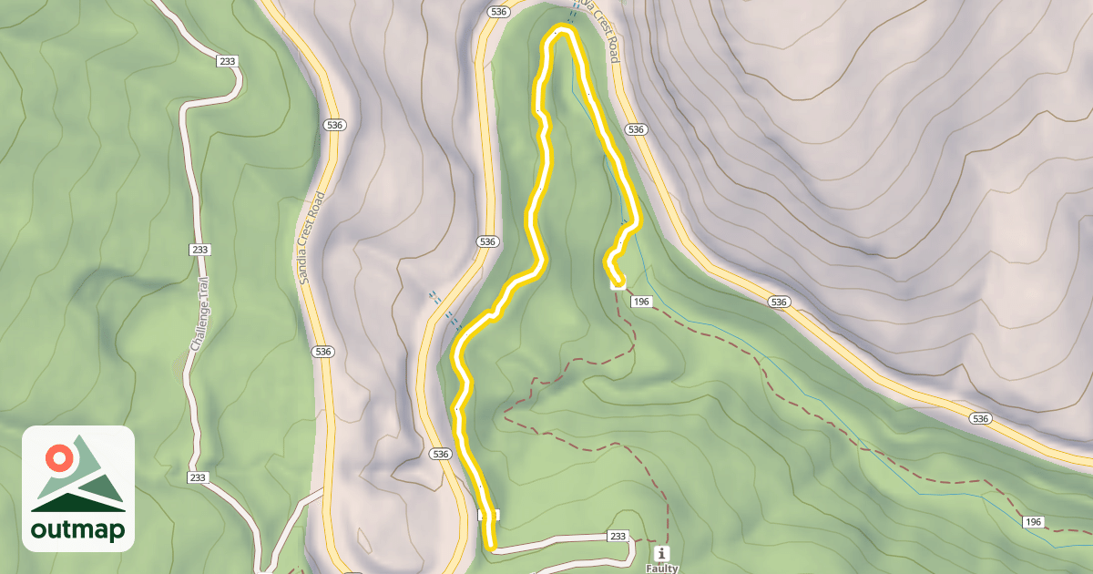 Map of Challenge Trail