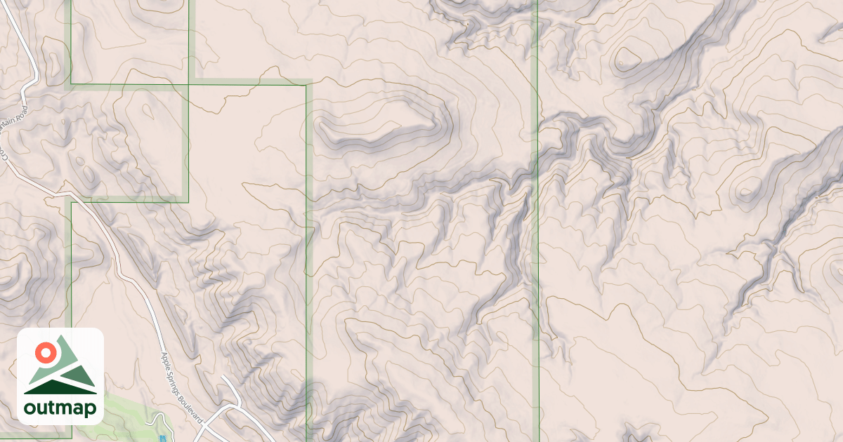 Map of CROOK CITY BR 1G