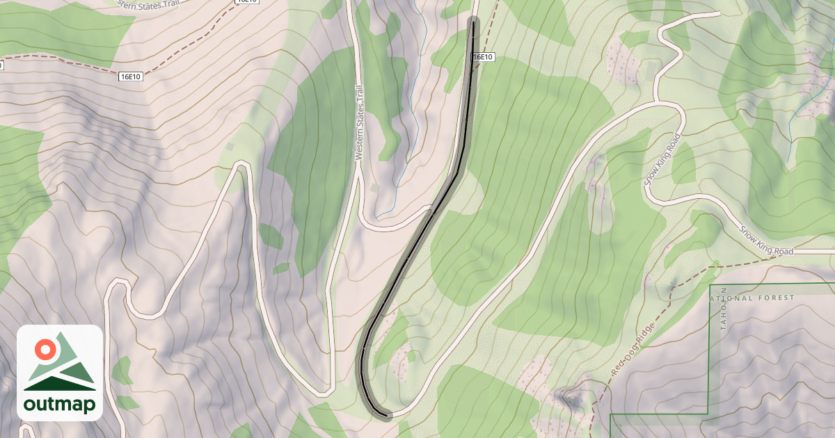 Map of Lower Champs Elysees