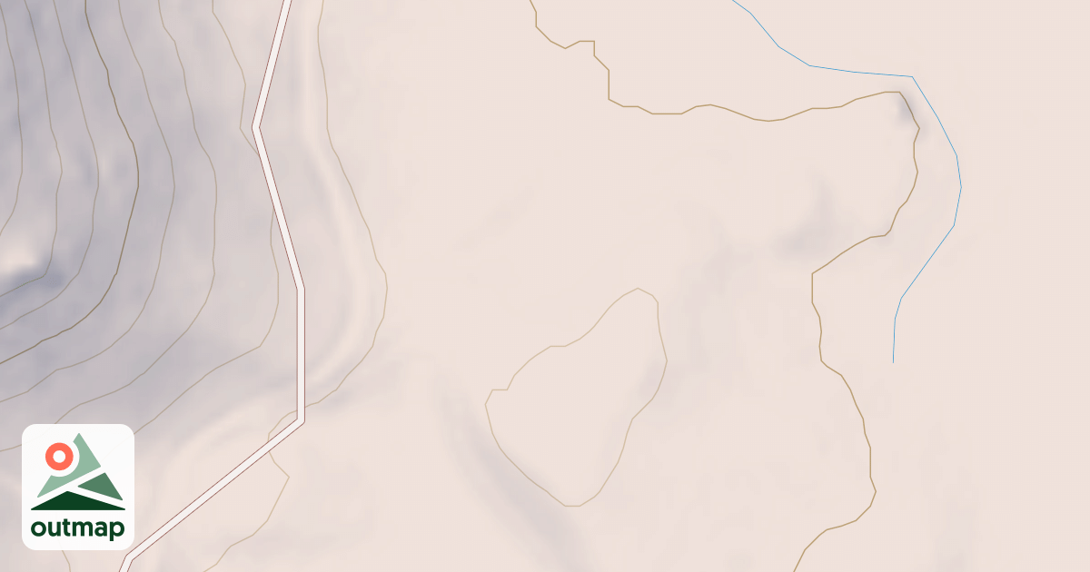 Map of CLARKS WEST SPUR