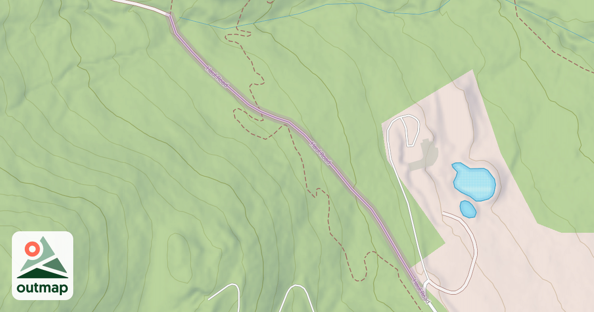 Map of Haul Road